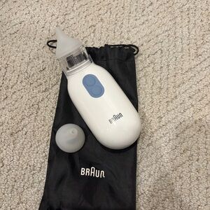 NWOB BRAUN Electric Nasal Aspirator Clear Stuffy Noses Nose Sucker